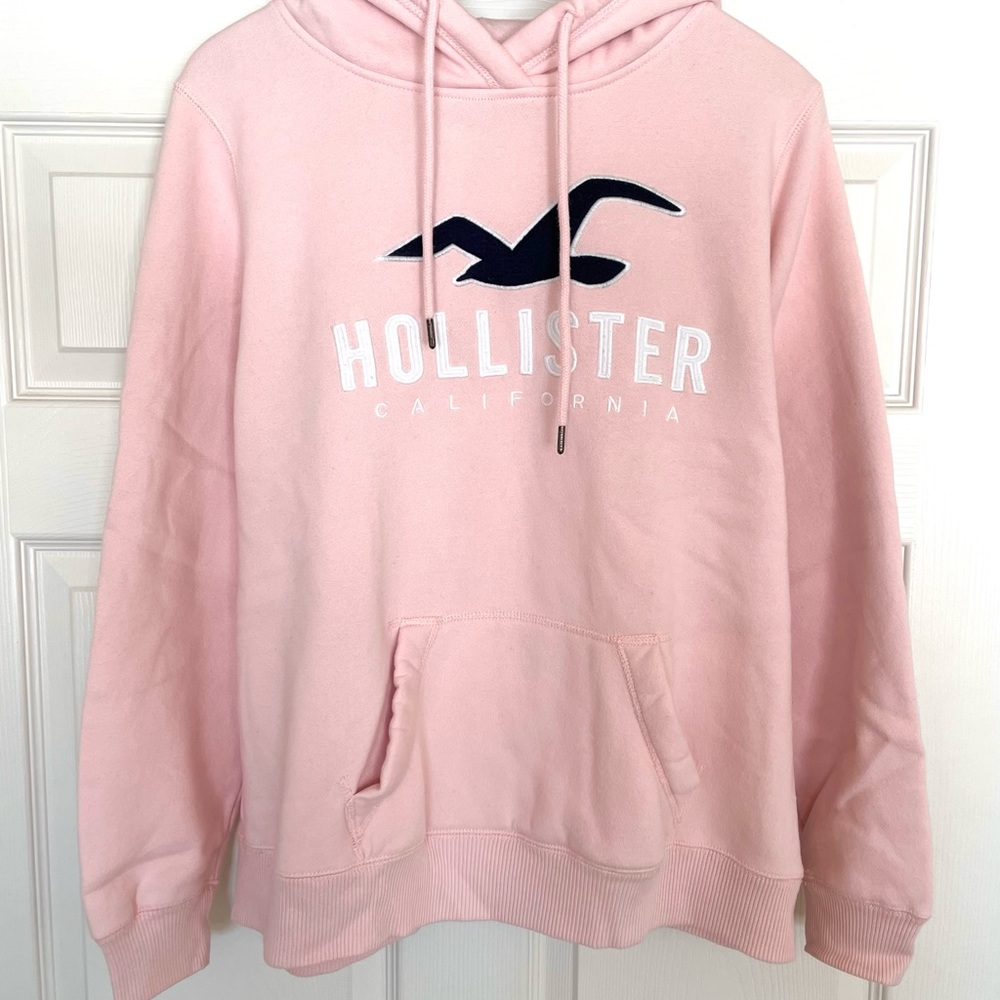 Hollister Light Pink Hoodie